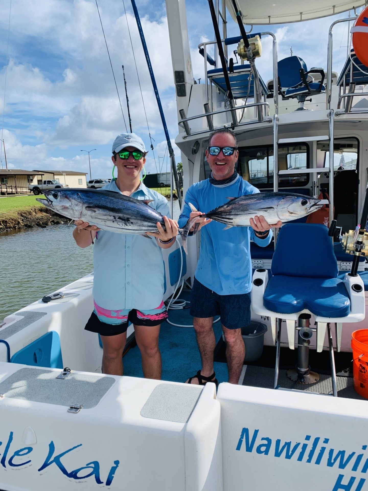 a group of people on a boat