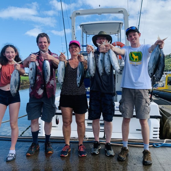 a group of people posing for the camera